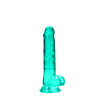 RealRock gelové dildo s přísavkou 17 cm