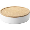 YAMAZAKI Úložný box Rin 5801, nízky, biely