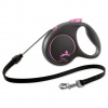 flexi Black Design M lanko 5m ružová do 20kg