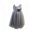Dievčenské šaty - MIDI Pocat Dress Veľkosť 122 (Šaty 110 Elsa Anna Frozen Land of Ice Wedding)