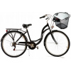 Mestsky bicykel - Pánsky bicykel 28 Black City Damka Shimano 7Biegi (Pánsky bicykel 28 Black City Damka Shimano 7Biegi)