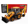Britains JCB 3cx Plus Ruspa Gommata - traktorový škrabák 1:32 žltá čierna