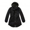 Brandit Marsh lake parka dámska zimná bunda s kapucňou, čierna - 3XL