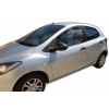 HEKO | Deflektory / ofuky okien pre Mazda 2 III 5D 2009-2014 4ks predne+zadne