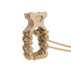 A.C.M. Taktická rukojeť PTG Paracord pre KeyMod a M-LOK predpažbí - TAN