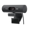 Logitech Logitech webkamera BRIO 500, Full HD, 4x zoom,RightLight 4 s HDR, grafitová,USB-C
