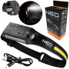 Čelovka NEO LED Čelová baterka 2 v 1, 350 lm, USB 99-097