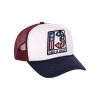 13 1/2 Americana trucker cap blue