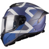 Výklopná helma na motorku MT Atom 2 SV Dexter C2 matná modro-šedá Veľkosť: 2XL
