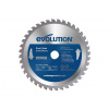Pílový kotúč EVOLUTION STEEL na oceľ 185 mm