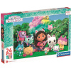 Clementoni Puzzle - GABBY'S DOLLHOUSE: Gábinin kouzelný domek - Na zahradě - 24 dílků MAXI