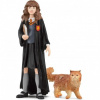 Schleich 42635 Hermiona Grangerová a kocúr Krivonožka