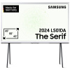 Samsung QLED 4K The Serif LS01DA QLED TV 163 cm 65 palca En.trieda 2021: F (A - G) DVB-C, DVB-S2, DVB-T2, WLAN, UHD, Smart TV biela, čierna; GQ65LS01DAUXZG