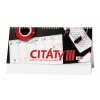 Pracovní kalendář Citáty 2026 - stolní kalendář