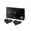 Nálepky srdiečka na bradavky Bijoux Indiscrets Flash Heart Black
