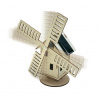 Solárna stavebnica - drevený funkčný model SOL-EXPERT Solárny veterný mlyn 40009 (Stavebnica - Solárny veterný mlyn, Funkcia: Rotujú lopatky, Solárny FV panel: 0.5W, Rozmery: 8x8x10 cm, Materiál: Drev