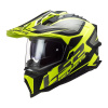 Enduro prilba LS2 MX701 Explorer Alter čierno/šedo/žltá fluo XS