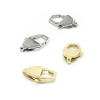 Ocelová nerez karabinka 18x10mm - 1Ks+B - 1Ks / Light Gold RL