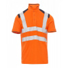 PAYPER GUARD+ FLUO 001028-0028 / Pánska dvojfarebná reflexná polokošeľa - oranžová/navy blue XXXL