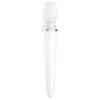 Satisfyer Double Wand-er - chytrý masážny vibrátor (biely)