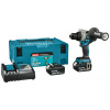 MAKITA DHP492RTJ Akumulátorový vŕtací skrutkovač Li-Ion 18V - MAKITA 2x aku 5,0 Ah nabíjačkou a systainerom