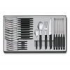 VICTORINOX Súprava príborov 24-dielna, čierna 6.9093.12W.24