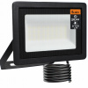 LED reflektor SLIM 30W halogénová lampa 2 vonkajší reflektor čierny