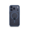 Ochranný kryt Frame Protect pre iPhone 17 Pro, magnetický, priehl., modrý - HAMA 00232426