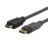 VIVOLINK Pro Displayport - HDMI kábel, 4k/UHD, 5m