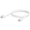 Weidmüller 3109120004 RJ45 sieťové káble, prepojovacie káble CAT 6 U/UTP 0.4 m biela 1 ks; 3109120004