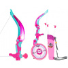 Kik KX6175 hrací set luk s šípy a terčom ružový