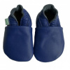 Hopi Hop Capáčky kožené Barefoot Tm.Modré Vel. S