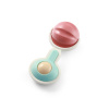 Baby Ono BABYONO Hrkálka s hryzadlom Barbell, 0m+
