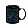 Magický hrnček Pacman - čierny