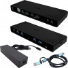 i-tec Universal Dual 4K Display Docking Station, Power Delivery 85W + i-tec USB-C Charger 100W CADUA4KDOCKPDB100