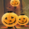Halloweensky solárny lampión - tekvica - ?20 cm