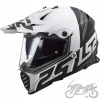 LS2 MX436 PIONEER EVO EVOLVE BIELA ČIERNA ČIERNA PRILBA r.M (LS2 MX436 PIONEER EVO EVOLVE BIELA ČIERNA ČIERNA PRILBA r.M)