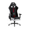 Nábytek PEGAS Textilní herní křeslo Player 2.0 Normální velikost, černo-bílé