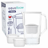 Plastová filtračná kanvica AquaFloow J-MAXI 2,5l biela + 3x filter