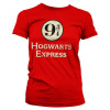 A.B. Dámske tričko Harry Potter - Hogwarts Express, červené Velikost: S