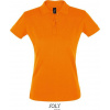 SOL´S PERFECT / Dámska dlhšia polokošeľa - orange XL