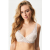 LAUMA lingerie Podprsenka Sheila Push-Up s vyberateľnými vypchávkami púdrová 75/A