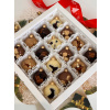 Vianočné čokoládky Ručne robené Darček Čokoládové gule Sada