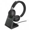 Headset Jabra Evolve2 65, USB-A, MS teams, Stereo, DeskStand (26599-999-989) čierny