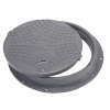 Kryt poklopu Babylonplast A15B6080S1 sivý 80 cm