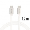 Swissten 71527203 datový USB-C - USB-C, 1,2m, stříbrný