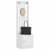 vidaXL Halový strom SANDENS biela 45x40x159,5 cm masívna borovica 4010486