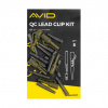 Závěsky Avid Carp Outline QC Lead Clip Kit 5ks