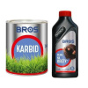 Súprava proti krtkom – Karbid 1 kg a tekutý odpudzovač (Súprava na odstránenie krtkov – Karbid 1 kg + tekutý odpudzovač)
