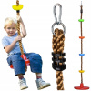 Kruzzel 25367 Detské šplhacie lano a hojdačka 2 v 1